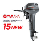YAMAHA 야마하 신형 15마력 2행정 수동 틸러 선외기