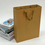 크라프트 무지 세로 직사각쇼핑백 종이가방 대 종이쇼