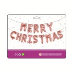 메리 크리스마스 로즈골드 merry christmas 풍선