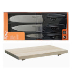 한빛에벤에셀 한셀 뉴송 통판도마 양면 도루코칼세트 3P FM-43