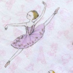 유러피안 감성 발레리나 물결 손수건 vol 9