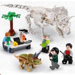 공룡 화석 발굴 트리케라톱스 블럭 조립