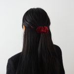 이쁜 벨벳 미니 스크런치 헤어슈슈 9260911 H1642