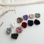 이쁜 벨벳 미니 스크런치 헤어슈슈 9260911 H1642