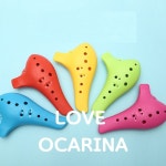 러브 플라스틱 오카리나 알토C 그린