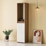 j0041 홈오피스 수납장 400거울형 틈새수납장