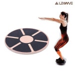 이티엔커머스 런웨이브 런웨이브 자작 나무 우드 밸런스 보드 코어 운동 균형 감각 근육 강화