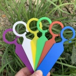 나무 이름표 걸이형 원예 라벨 식물 네임 팻말 a