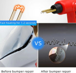 핫 스테이플러 플라스틱 용접기 70W 히트 건 용접 기계 납땜 인두 스테이플 전기 자동차 범퍼 도구