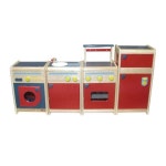 4종세트 로즈가전 미조립 주방놀이 소꿉놀이 엄마놀이 장난감 역할놀이 S9977