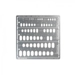 타미야 공구 74154 Modeling Template RR 1-6