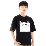 고스트리퍼블릭 고스트블릭 주니어 주니어 베어 프린팅 오버핏 반팔티셔츠 JT-J3202
