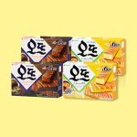 오리온 너만아는과자점 오리온 오뜨 6개입 쇼콜라2통 치즈2통 총4통 너만아는과자점 오리온 오뜨 6개입 쇼콜라2통 치즈 1개