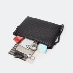 스타일링 매치 SIMPLE 가죽 메쉬 클러치백 LARGE