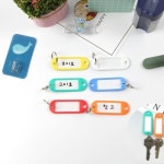 비상용 키 열쇠 보관 메모 네임택 열쇠고리 1P