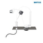 와토스코리아 와토스 양변기 측면 부속 무소음 버튼식 레버 WTG-255