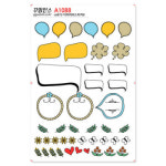 꾸밈인스 꾸밈인스스티커 다이어리스티커9 A1088