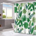 카리스 자연그대로 욕실 샤워 커튼 A04 180 x 180 cm 1개