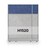 AL 60T 투톤 패브릭 파티션 H1520