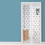 가게 매장입구 모기방지 펜션 원터치방충망 대 화장실