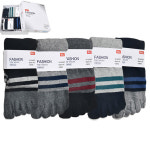 발가락 미니양말 두줄 용신 최고급 신사 깔끔 세침면 26cm-임의배송 5켤레