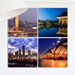 꾸밈 ib412-멀티액자 한국의야경