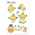 꾸밈인스 꾸밈인스스티커 참외캐릭터 A0744