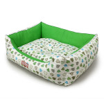 퍼피하우스 로얄 라운지 하트 그린 특대