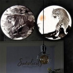 꾸밈 nr 액자35R 강렬한호랑이기운 344-LED