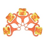 KA미술재료 동물농장 EVA 롤러 물감놀이 스탬프