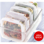 KOMAX 그린키친 코멕스 하이킵스 밀폐용기 직사각 31호 3 1L 깊은형 투명 냉장고 반찬통