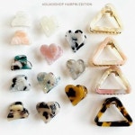 가격인상 공지확인 프렌치 마블 미니 헤어고정 집게핀 올림머리 집게핀 앞머리고정핀 호마이카