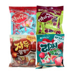 오리온 마이구미 포도 복숭아 자두 리찌 알맹이 묶음
