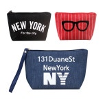 비비드 캔버스 파우치