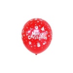 크리스마스 파티장식 메리인쇄풍선 혼합 50개입