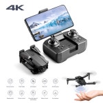 RC 헬기 헬리캠 초소형 입문 드론 xt6 mini drone 4k 1080p hd camera wifi fpv air pressure height hold foldable