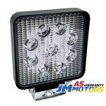 제이엠모터스 9구 사각 확산형 화물차 LED 작업등 JMS-S27F