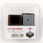 소음방지 사각 테프론 의자발캡 4개