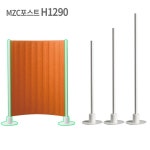 소리먹는 파티션 1000x1690 라운드파티션 인테리어 파티션 가림막 칸막이 흡음 공간분리 가벽 MZC전용 포스트 필수 1690 MZPC- MZC-1017