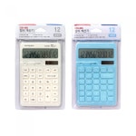 ECD 805 컬러계산기 12자리 계산기 led화면