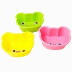 이우피앤씨 귀여운 동물 세수 대야 1p 세숫대야 대야 플라스틱