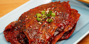 수미푸드 단풍콩잎 1kg