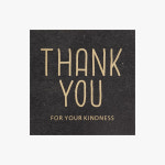 사각 땡큐 스티커 크라프트