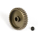 메탈 재질 Aluminum 7075 Hard Coated Motor Gear Pinions 64 Pitch 38 Teeth MG-64038 7075