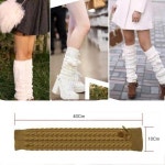 꽈배기 니트 니삭스 따뜻한 다리 토시 여성 발토시