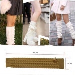 꽈배기 니트 니삭스 따뜻한 다리 토시 여성 발토시