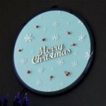 교보문고 꾸밈 nr 액자35R 예쁜크리스마스 452-LED