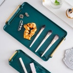 세라믹 화장대정리 보관 트레이 인테리어소품 빵