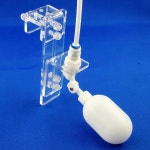 DIY 수족관 아크릴 수화 장치 자동 농장 동물 급식 물 플로팅 볼 밸브 네트 수위 컨트롤러