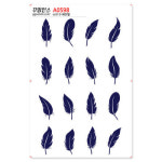 꾸밈인스 꾸밈인스스티커 새깃털 A0598